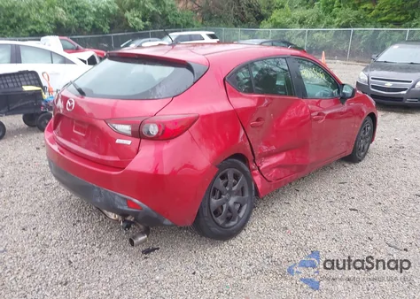 2014 Mazda Mazda3 I Sport из США, поврежденный, VIN 3MZBM1K74EM116994